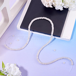 1 Strand Natural White Jade Beads Strands&nbsp;G-TA0002-79