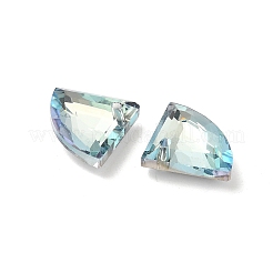 Electroplated Glass Pendants&nbsp;EGLA-M029-03-04