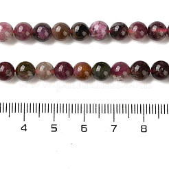 Natural Tourmaline Beads Strands&nbsp;G-L637-A01-6mm