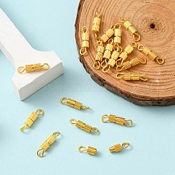 20 Sets Brass Screw Clasps&nbsp;IFIN-YW0001-57G