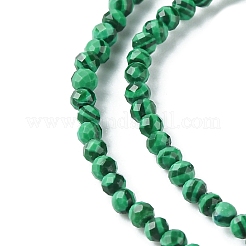 Synthetic Malachite Beads Strands&nbsp;G-F747-G01-02
