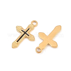 304 Stainless Steel Enamel Pendants&nbsp;STAS-K293-32G-02
