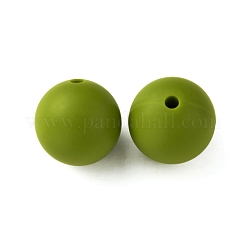 Food Grade Eco-Friendly Silicone Focal Beads&nbsp;SIL-WH0013-01M