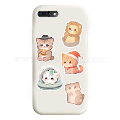 Cartoon Cat Paper Stickers&nbsp;PW-WGE7006-01