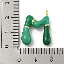 Brass Enamel Pendants&nbsp;X-KK-E093-03G-M