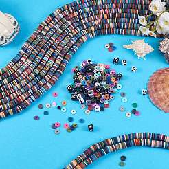 10 Strands Handmade Polymer Clay Beads Strands&nbsp;CLAY-SZ0001-63
