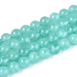 Natural Quartz Beads Strands&nbsp;G-T144-6mm-10B