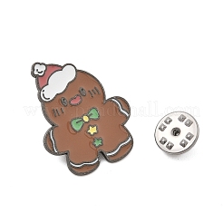 Christmas Theme Zinc Alloy Enamel Pin Brooch for Backpack Clothes&nbsp;JEWB-R003-02EB-08