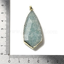 Natural Amazonite Pendants&nbsp;G-A099-01G-06