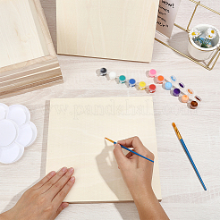 Wooden Clay Picture Frame&nbsp;WOCR-WH0004-025