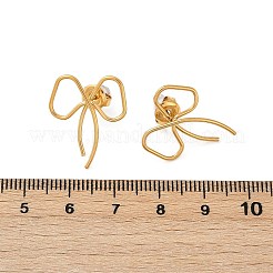 304 Stainless Steel Stud Earrings&nbsp;EJEW-G423-32F-G