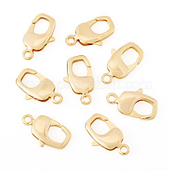 8Pcs Brass Lobster Claw Clasps&nbsp;KK-TA0002-73