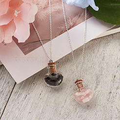 DIY Heart Wishing Bottle Making Kits&nbsp;DIY-CW0001-04