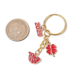 Alloy Enamel Pendant Keychains&nbsp;KEYC-JKC01177