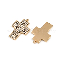 304 Stainless Steel Rhinestone Pendants&nbsp;STAS-P410-18G