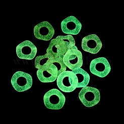 Luminous Transparent Acrylic European Beads&nbsp;AC-CBA9284-06