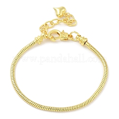 Brass Snake chains Bracelets&nbsp;BJEW-S158-16G