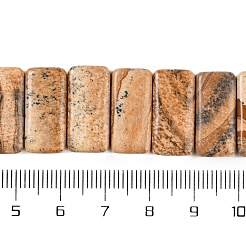 Natural Picture Jasper Beads Strands&nbsp;G-G118-C05-01