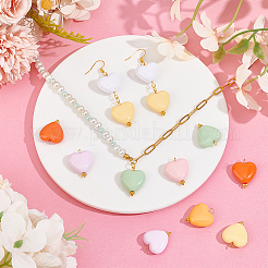 Acrylic Heart Pendants&nbsp;PALLOY-PH01691