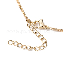 Brass Slider Necklace Makings&nbsp;AJEW-JB01263-01