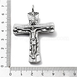 Tibetan Style Alloy Big Pendants&nbsp;TIBE-L012-042AS-04