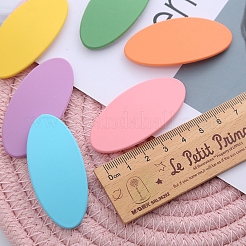 Frosted Plastic Snap Hair Clips&nbsp;OHAR-PW0001-454