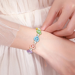 32Pcs 8 Colors Baking Paint Alloy Bead Frame&nbsp;FIND-SP0004-50A