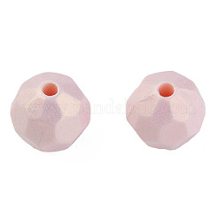 Spray Painted Acrylic Beads&nbsp;MACR-N006-26-C01