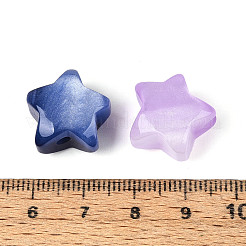 Opaque Imitation Cat Eye Resin Beads&nbsp;RESI-T060-36M