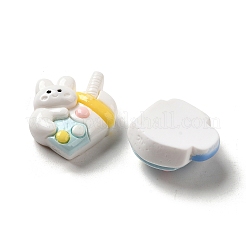 Rabbit Theme Opaque Resin Decoden Cabochons&nbsp;RESI-D009-06