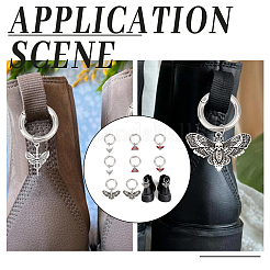 Gothic Alloy Shoes Charms&nbsp;HJEW-GO00068