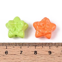 Baking Paint Opaque Acrylic Beads&nbsp;OACR-N142-11