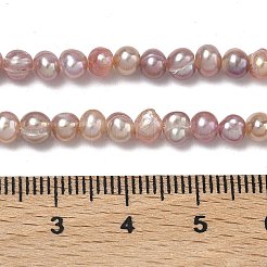 Natural Cultured Freshwater Pearl Beads Strands&nbsp;PEAR-L034-09D