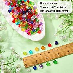 95G Transparent Acrylic Beads&nbsp;OACR-SZ0001-67