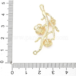 Brass Links Connector Charms&nbsp;KK-G601-06G-01