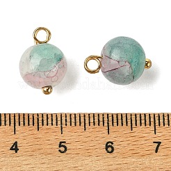Alloy Glass Pendants&nbsp;GLAA-P080-04G-08