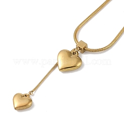 304 Stainless Steel Pendant Necklaces&nbsp;NJEW-P302-01G