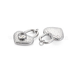 304 Stainless Steel Pendant Enamel Settings&nbsp;STAS-N097-154P