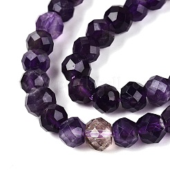 Natural Amethyst Beads Strands&nbsp;G-Q608-26A-02