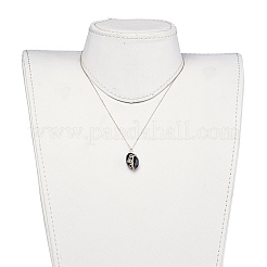 Glass Pendant Necklaces&nbsp;NJEW-JN02587-02