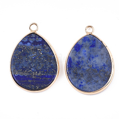 Natural Lapis Lazuli Pendants&nbsp;G-S344-57C