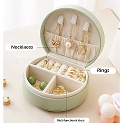 PU Leather Mini Jewelry Storage Box&nbsp;AJEW-Z011-01A