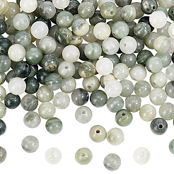 2 Strands Natural Green Rutilated Quartz Beads Strands&nbsp;G-NB0004-73