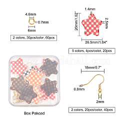 DIY Dangle Earring Making Kits&nbsp;DIY-OC0006-98