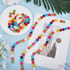 5 Strands Synthetic Turquoise Beads Strands&nbsp;TURQ-ME0001-03