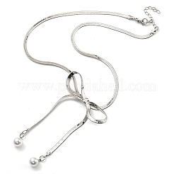 Brass Pendant Necklaces&nbsp;NJEW-P301-01P