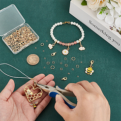 280Pcs 6 Style Brass Jump Rings&nbsp;FIND-PH0022-72