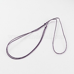 Korea Waxed Cotton Cord Necklace Making&nbsp;NJEW-JN01472