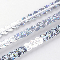 Eco-Friendly Plastic Paillette Beads&nbsp;PVC-Q092-6mm-P50112