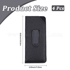PU Leather Rectangle Eyeglass  Bag&nbsp;DIY-WH20007-242